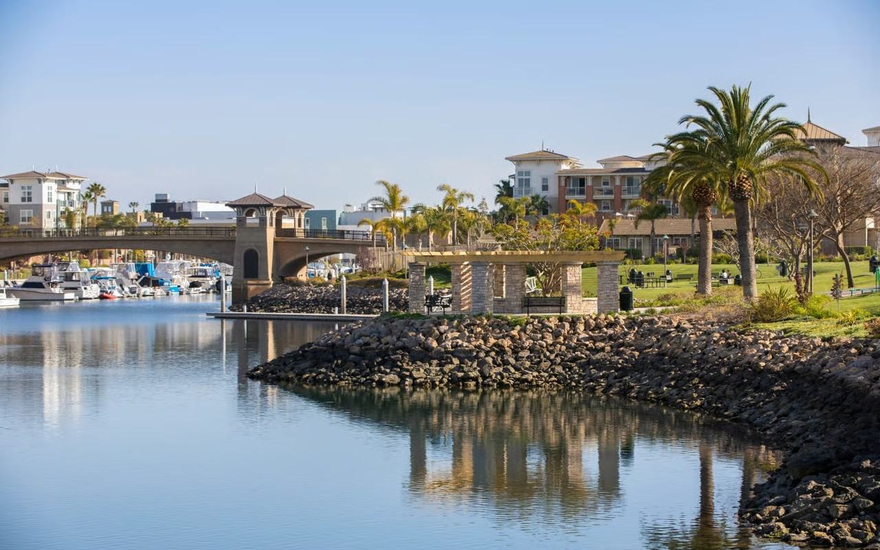 Seabridge on Channel Islands Harbor, Oxnard, California, where The Plisky Company office is located